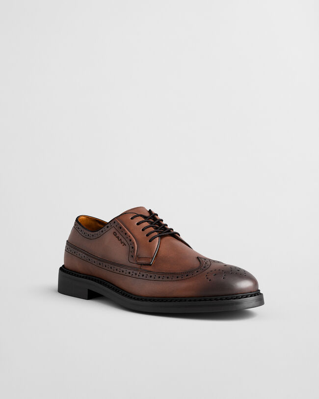 Bidford Leather Brogue Shoes