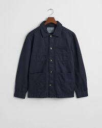 Garment-Dyed Overshirt