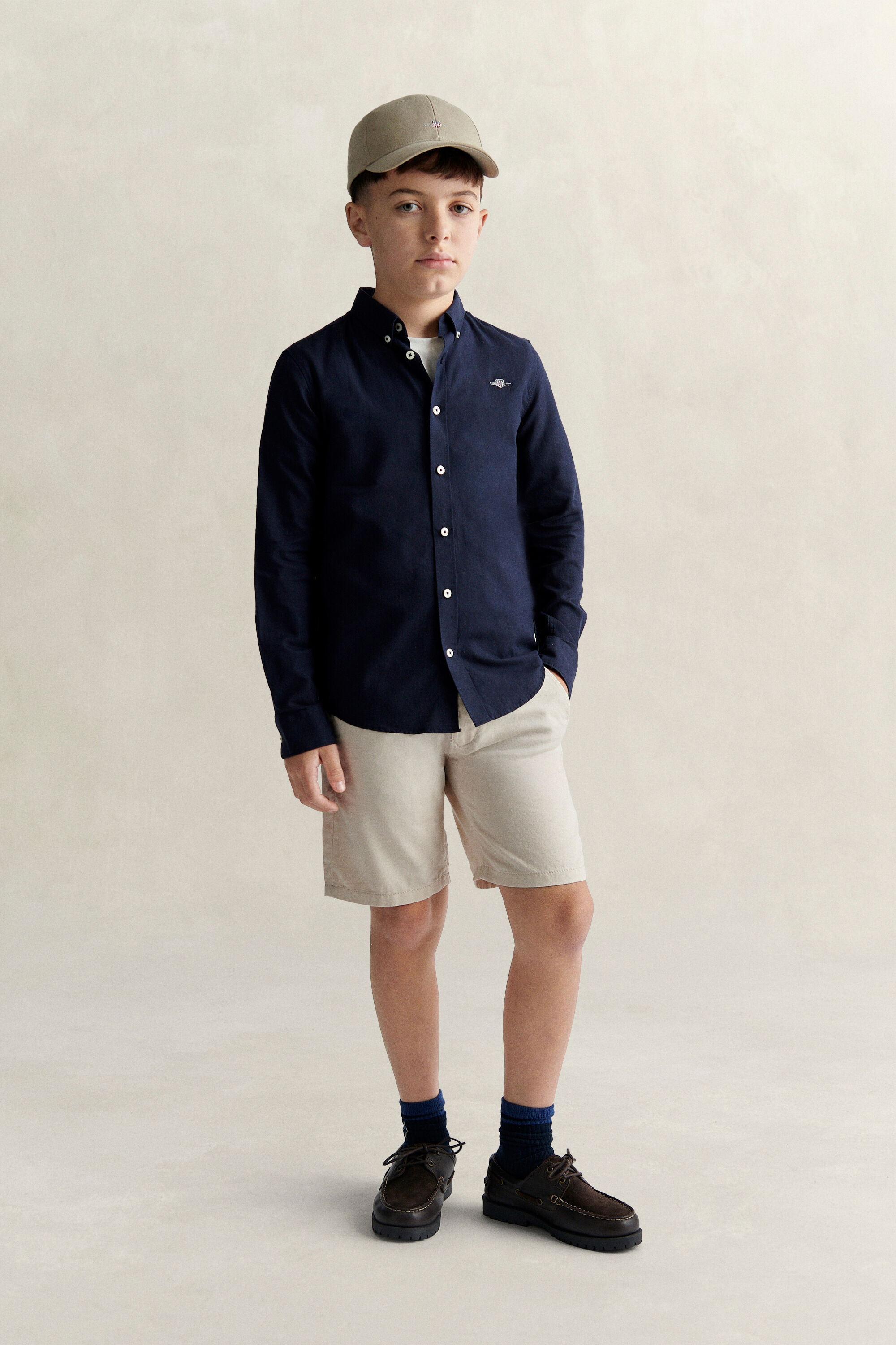 Teen Boys Shield Oxford Shirt