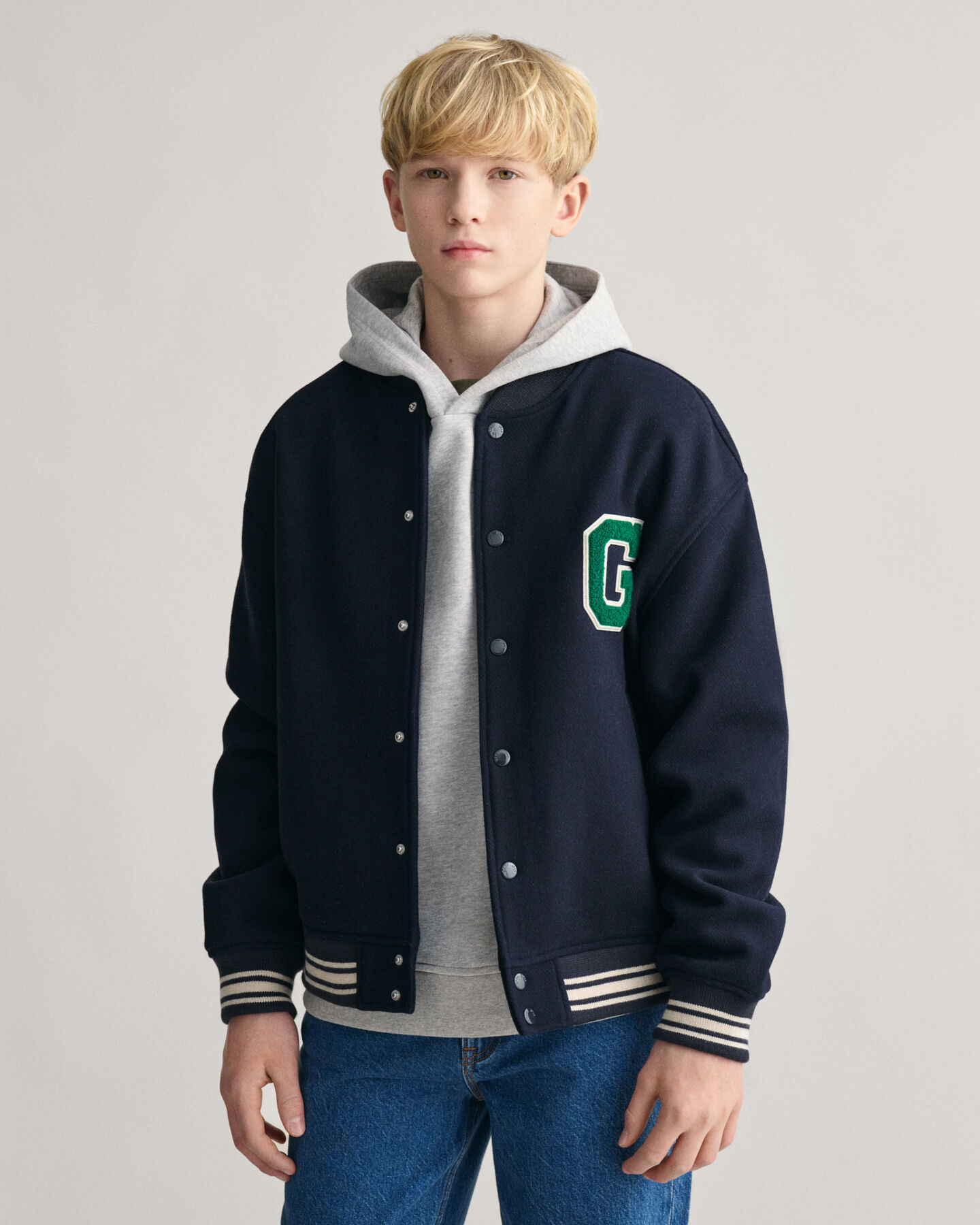 Teens Wool Varsity Jacket
