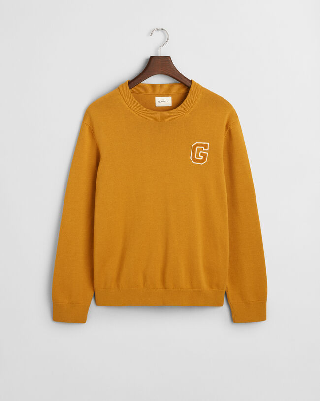 Badge Crew Neck Sweater