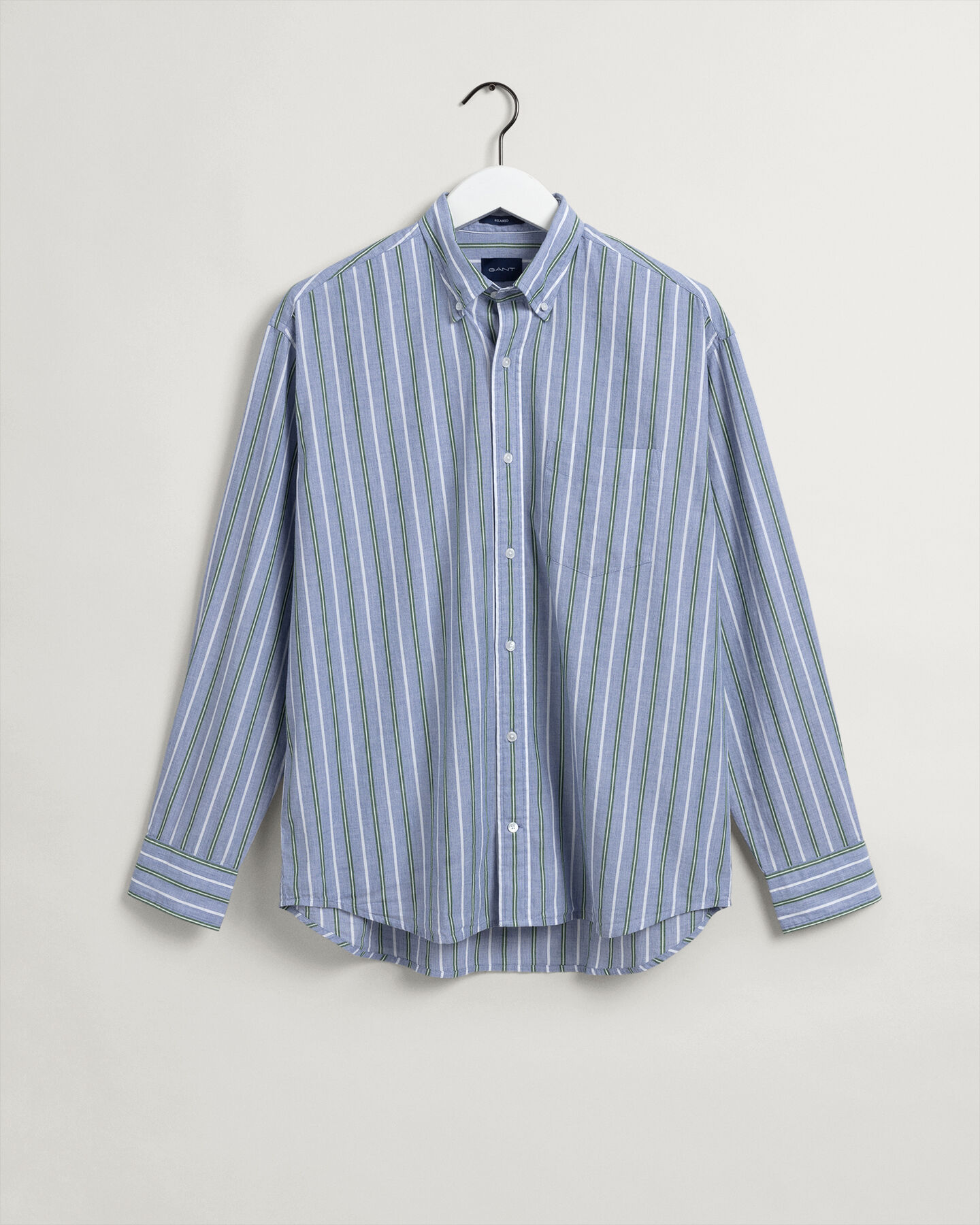Relaxed Fit Fil-&agrave;-Fil Shirt