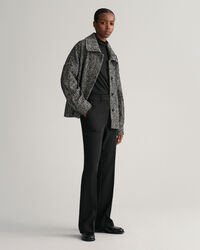 Slim Fit Flared Slacks