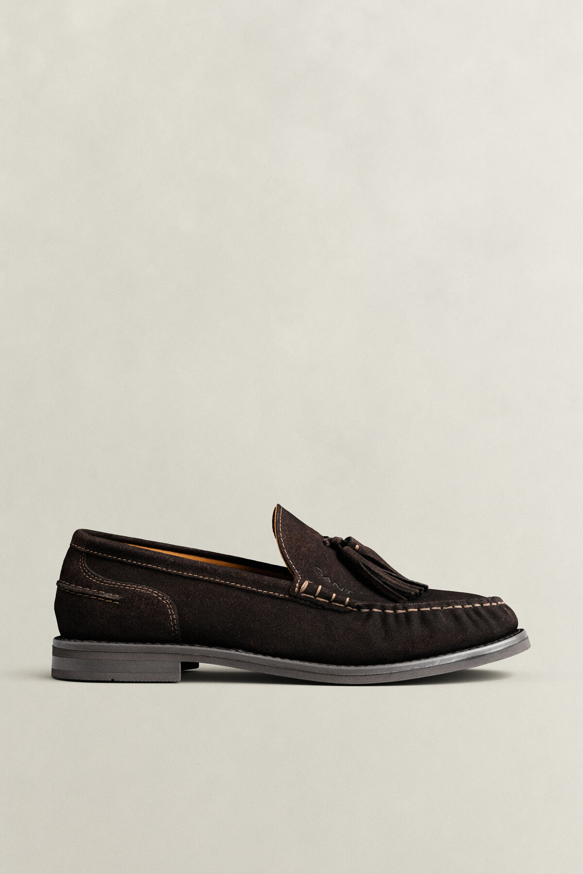 Gracelyn Suede Loafers — WEATHERED BROWN