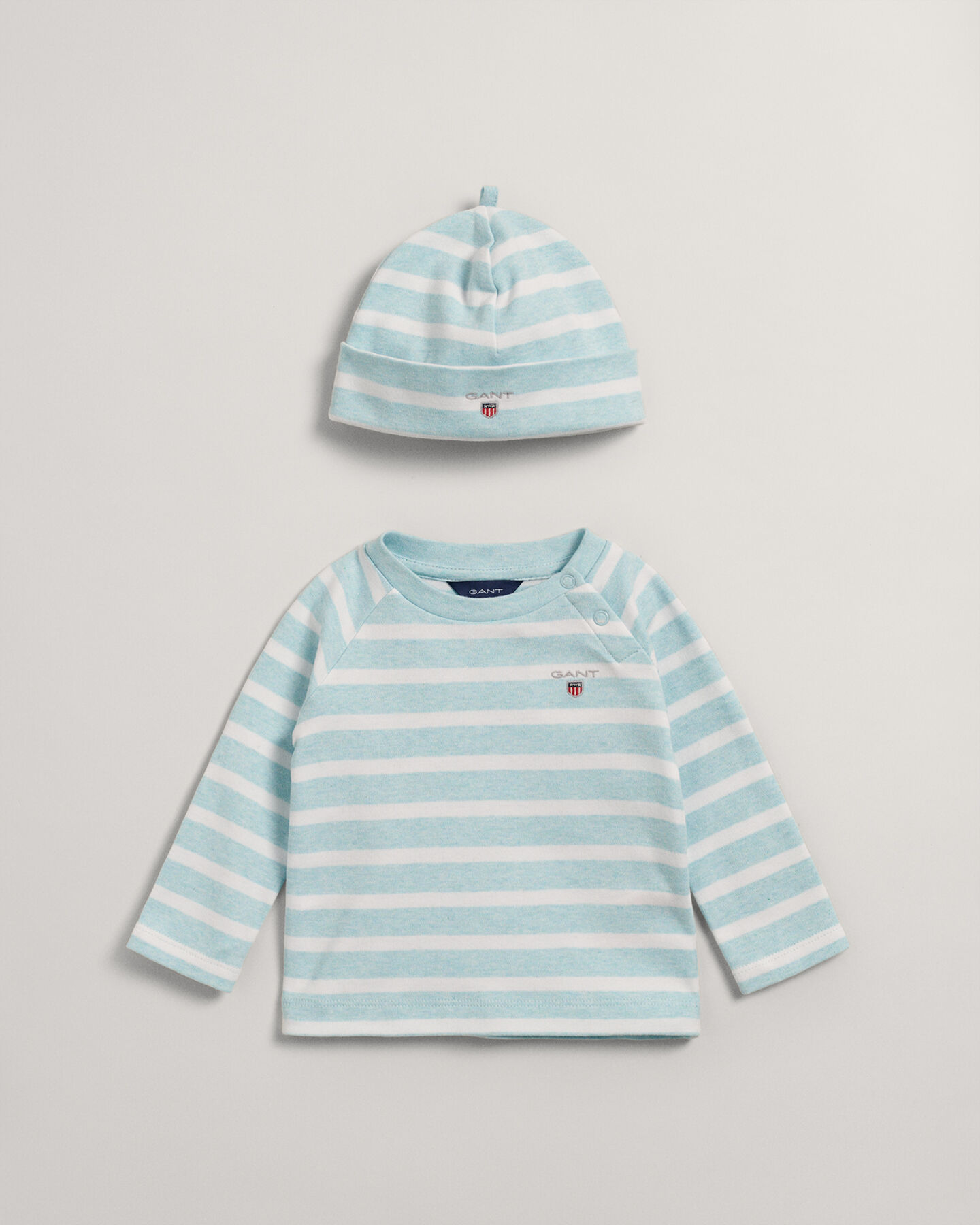Baby Striped Top & Beanie