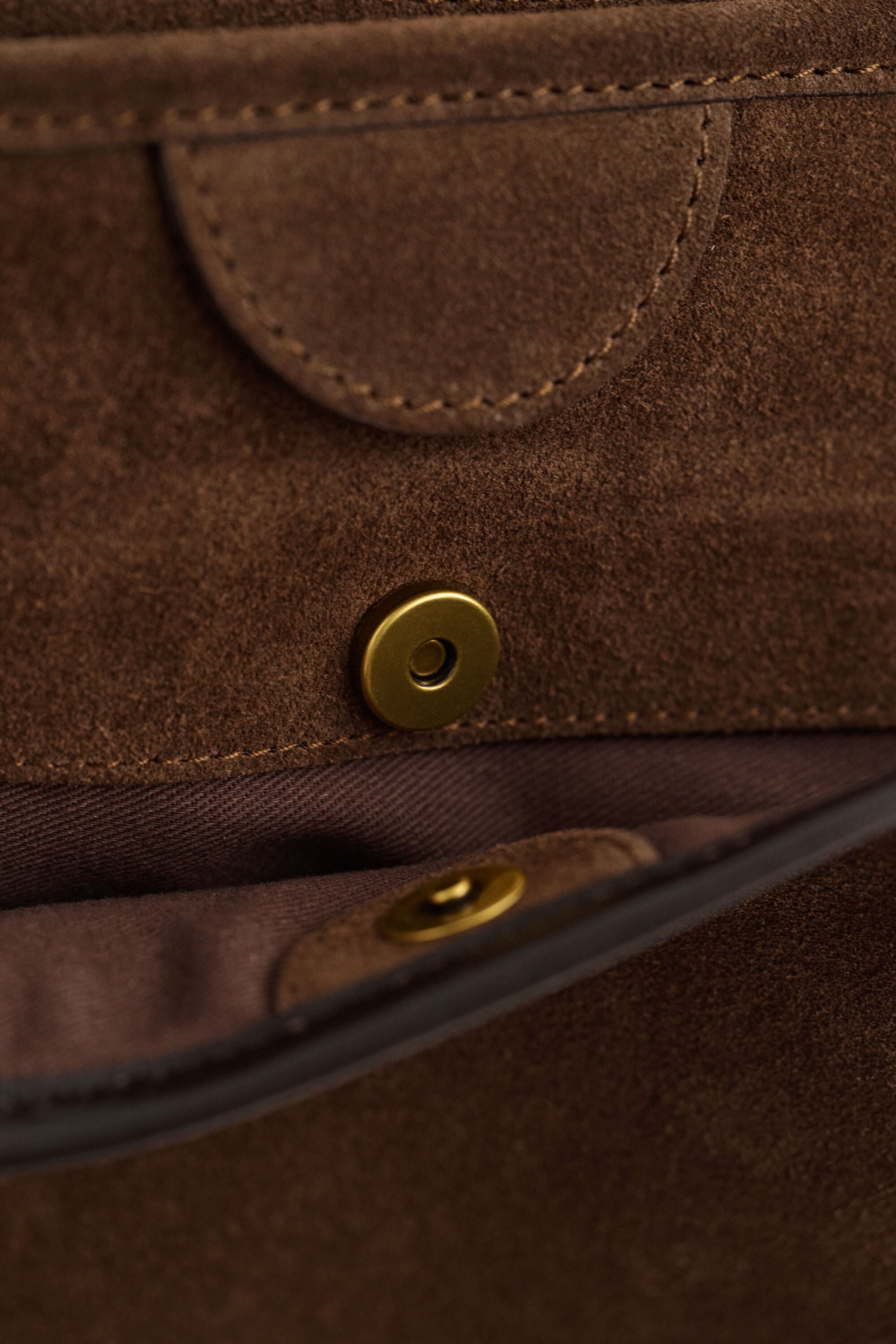 Suede Commuter Bag