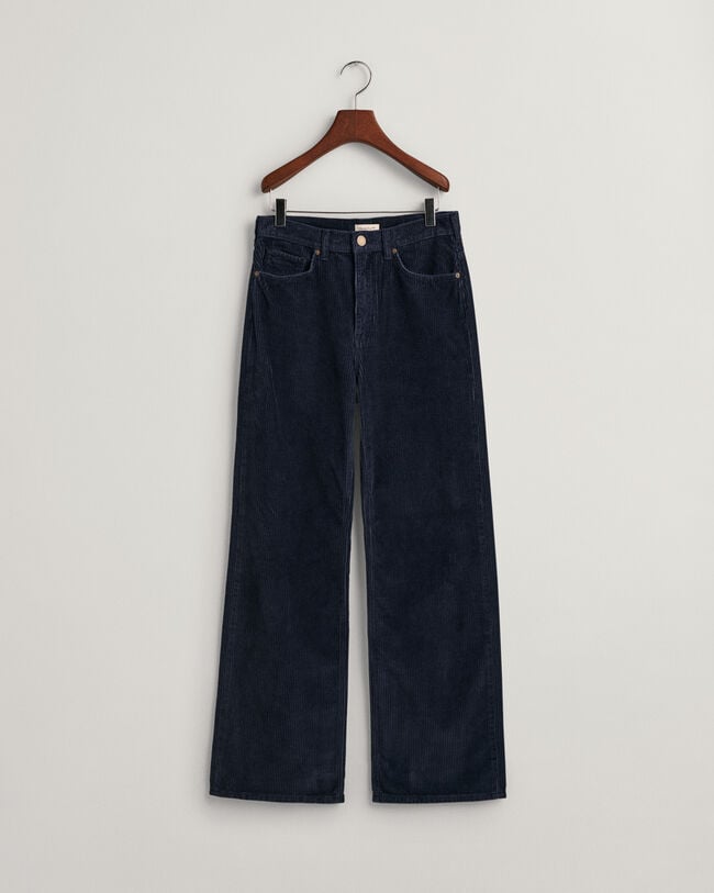 Teen Girls Wide Leg Corduroy Pants