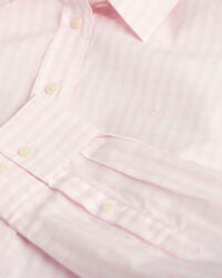 Regular Fit Gingham Poplin Shirt