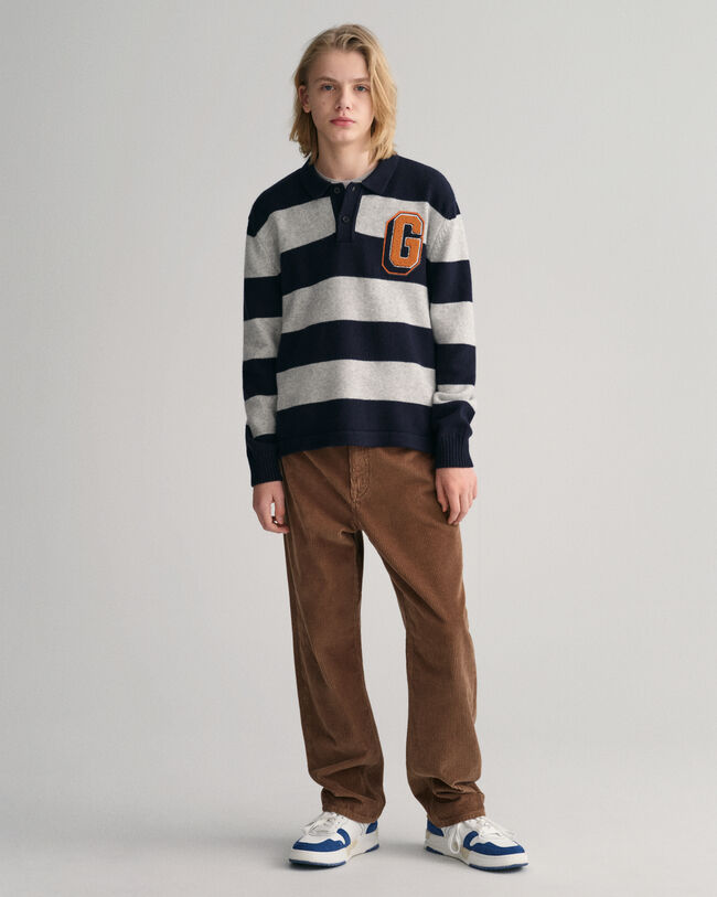 Teen Boys Loose Fit Corduroy Pants
