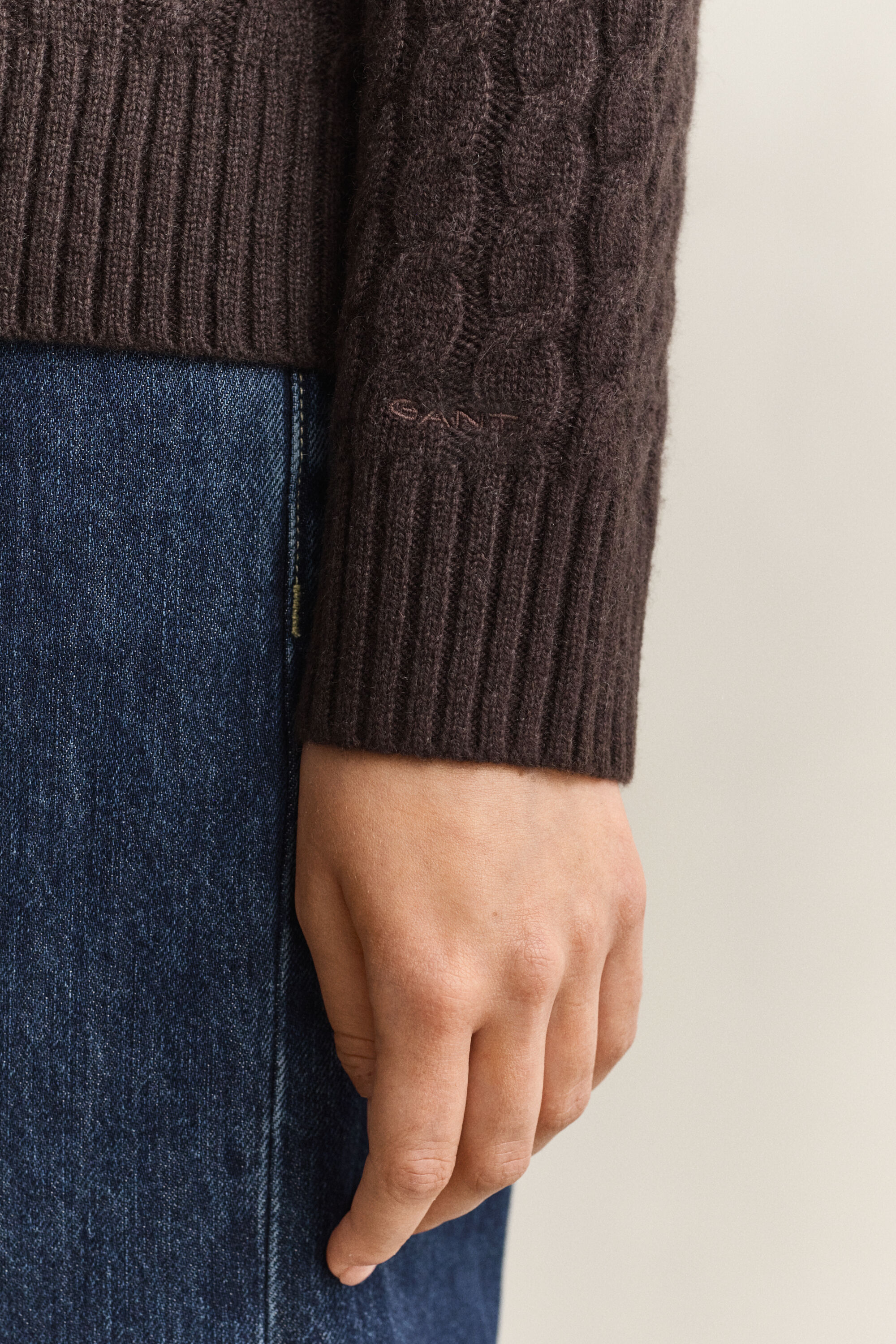 Cashmere Cable Knit Sweater