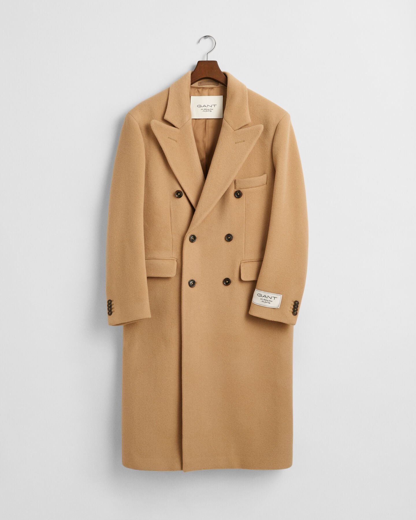 Double Breasted Wool Coat