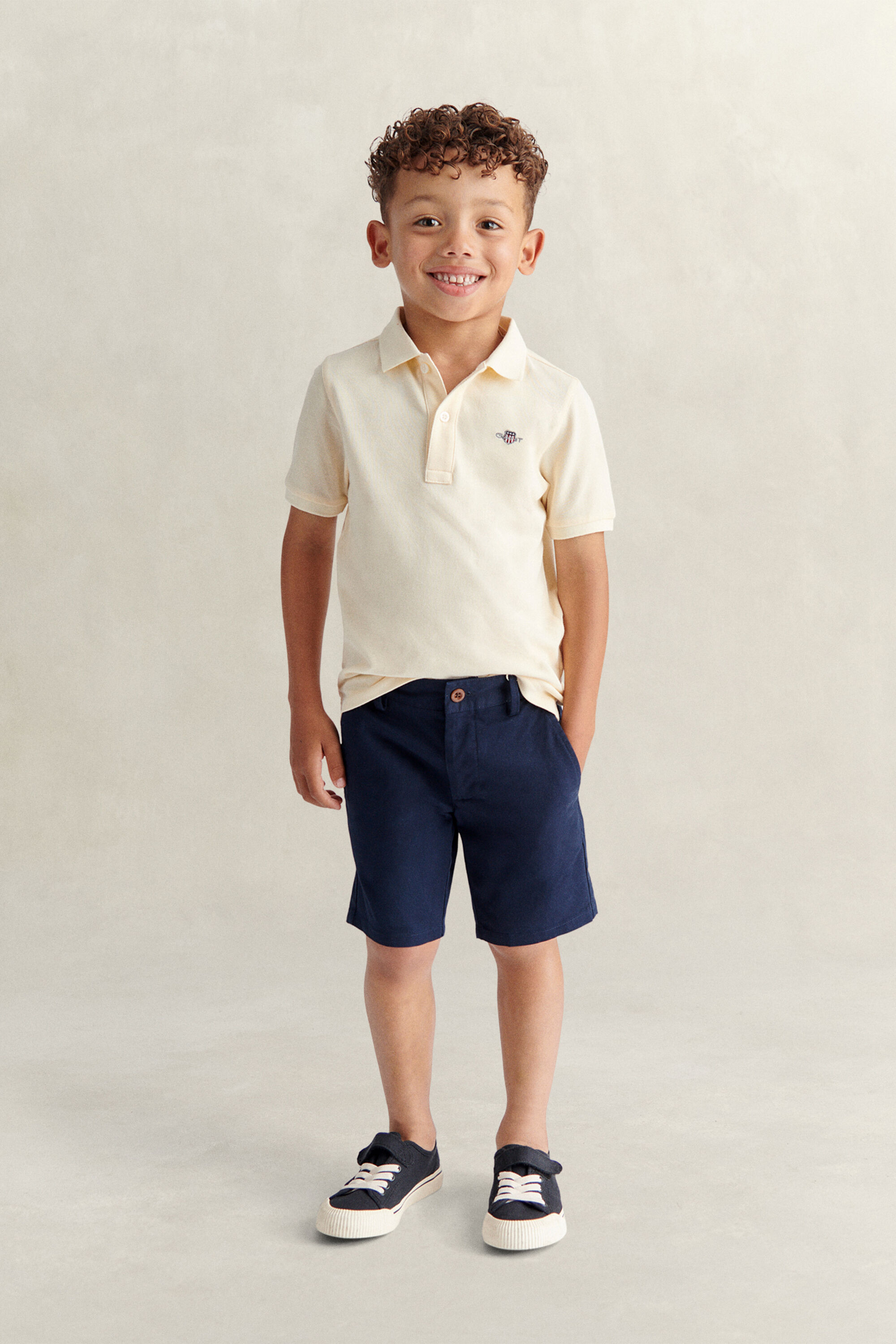 Boys Chino Shorts — MARINE
