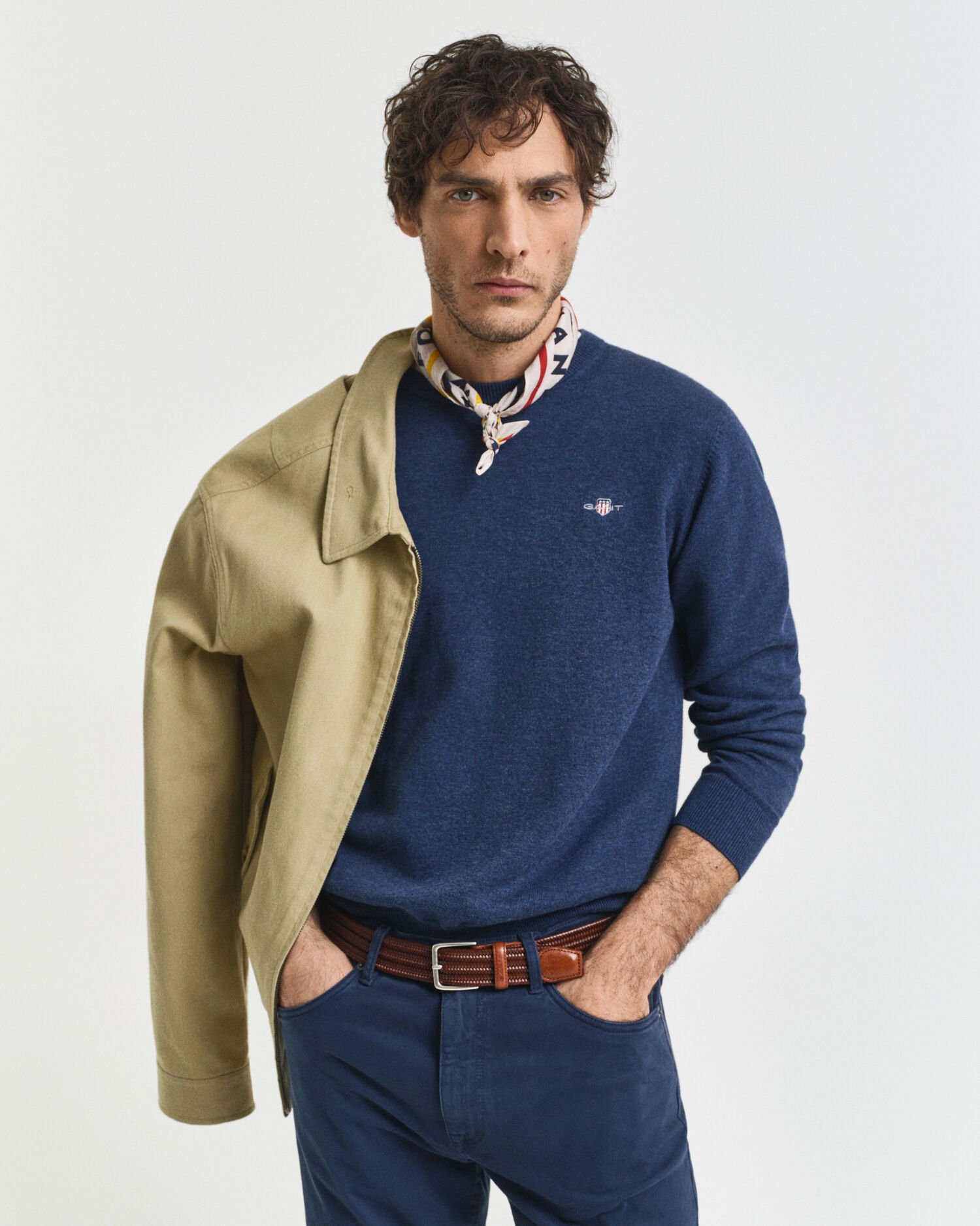 Cotton Crew Neck Sweater