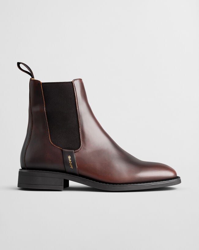 Fayy Leather Chelsea Boots