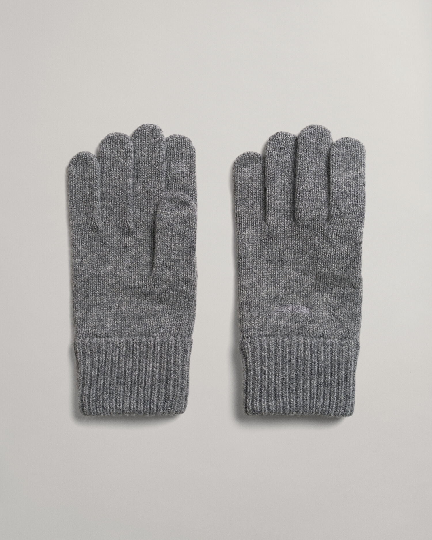 GANT Knitted Wool Gloves in Marine Blue Mens Accessories Gloves for Men 