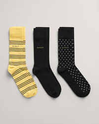 3-Pack Patterned Socks
