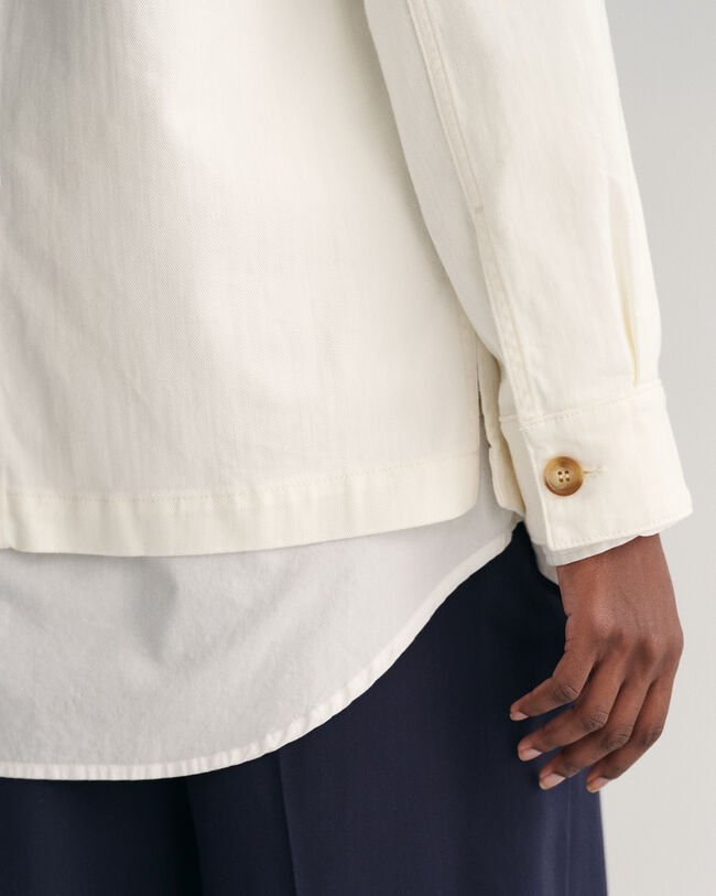 Twill Shirt Jacket