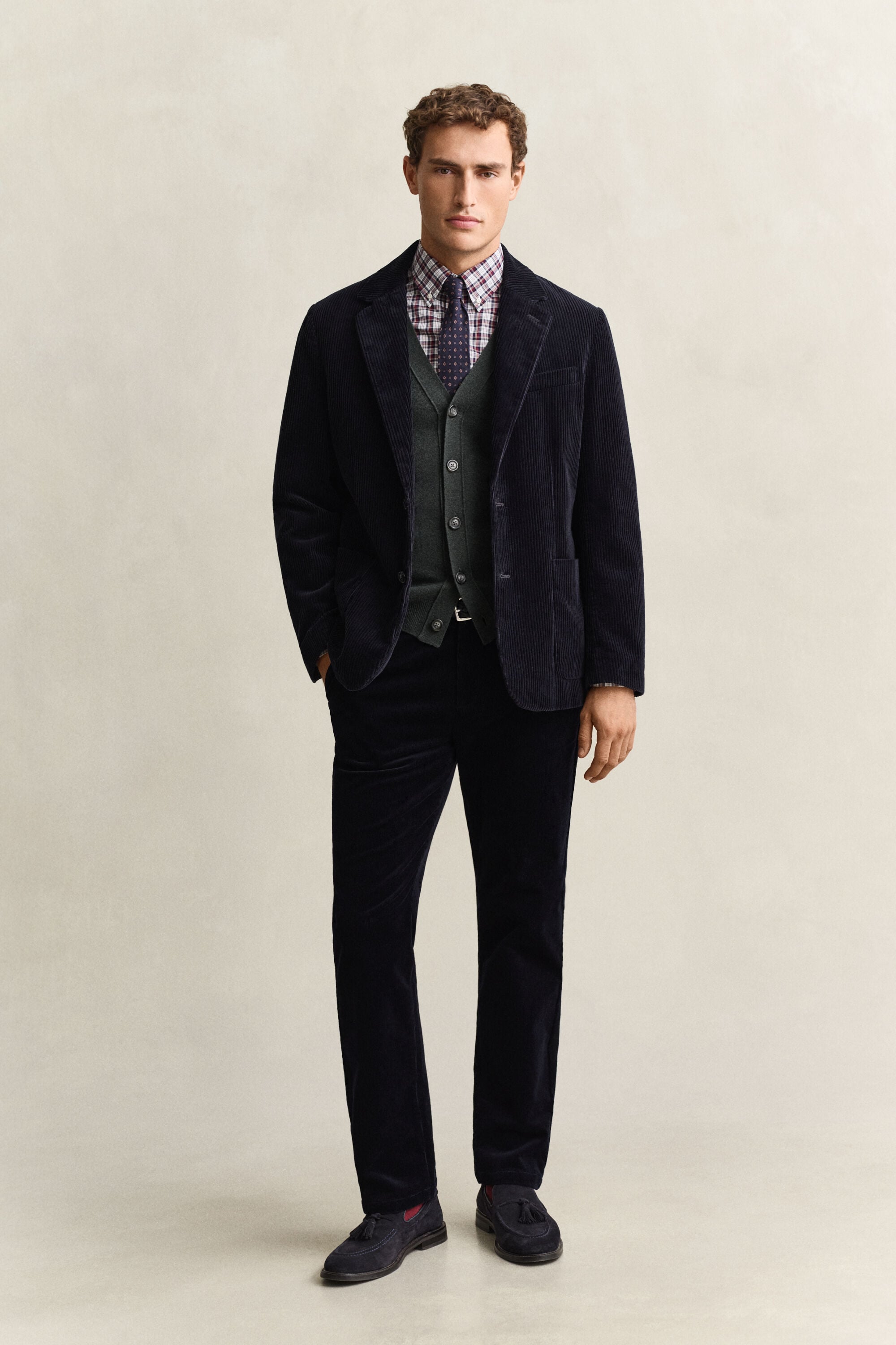 Lambswool V-Neck Cardigan
