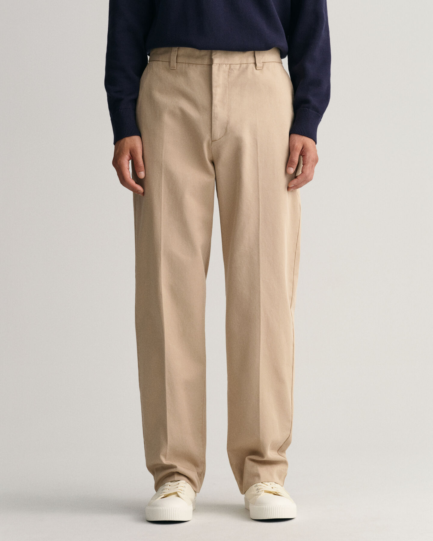 Wide Straight Fit Chinos