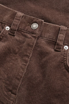 Corduroy Jeans — BLACK BROWN 2