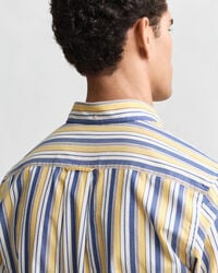 Regular Fit Striped Poplin Shirt