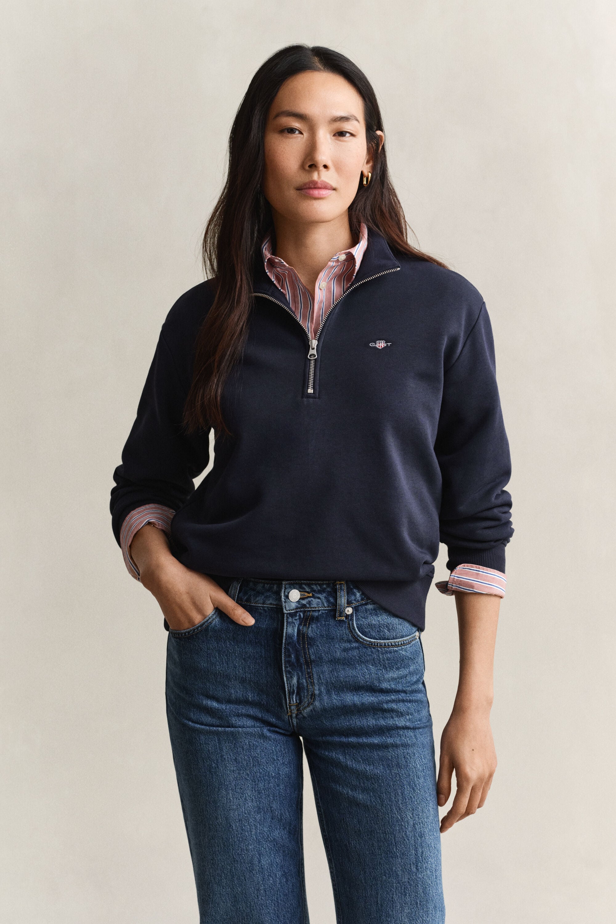 Shield Half Zip Sweatshirt