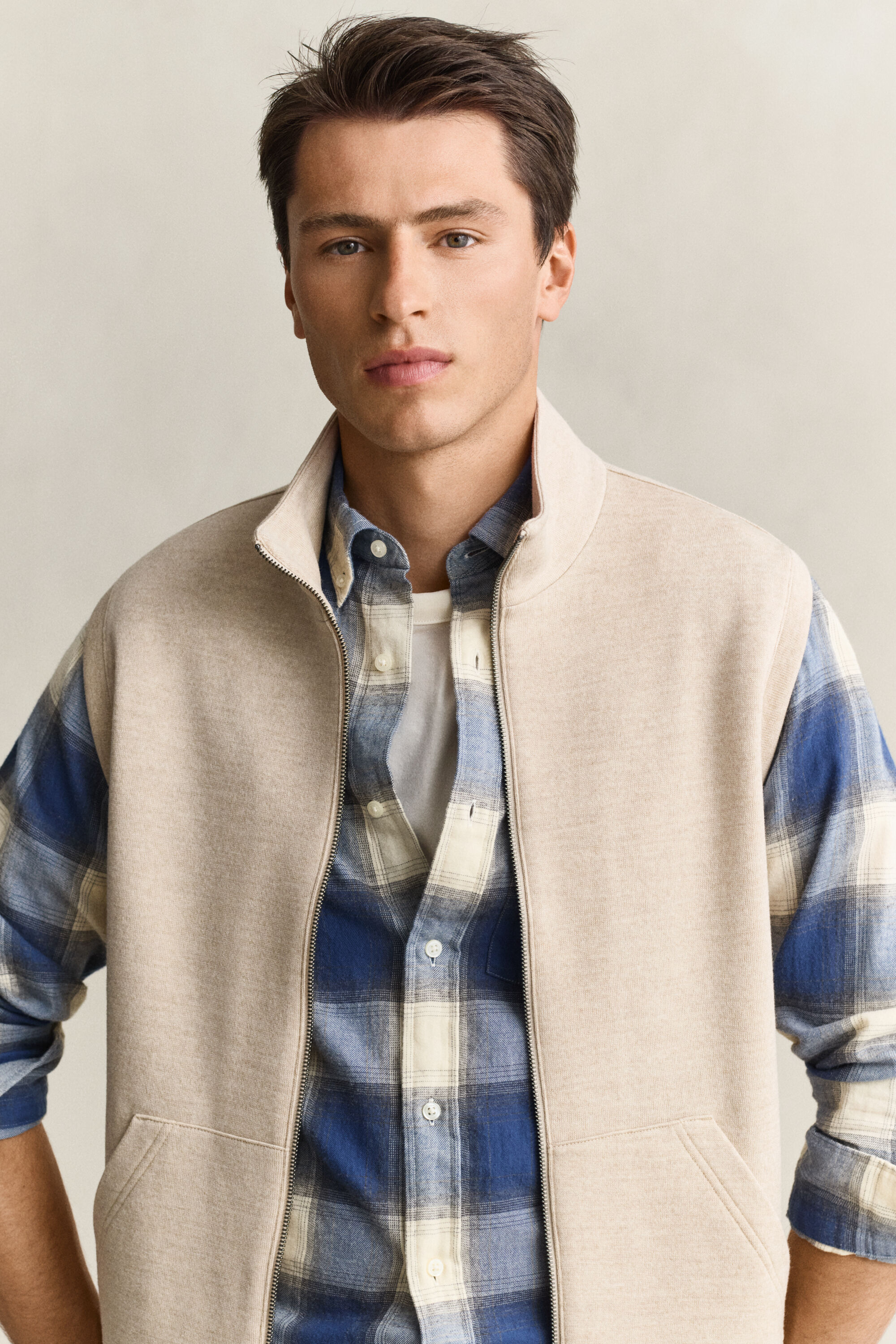 Zipped Vest