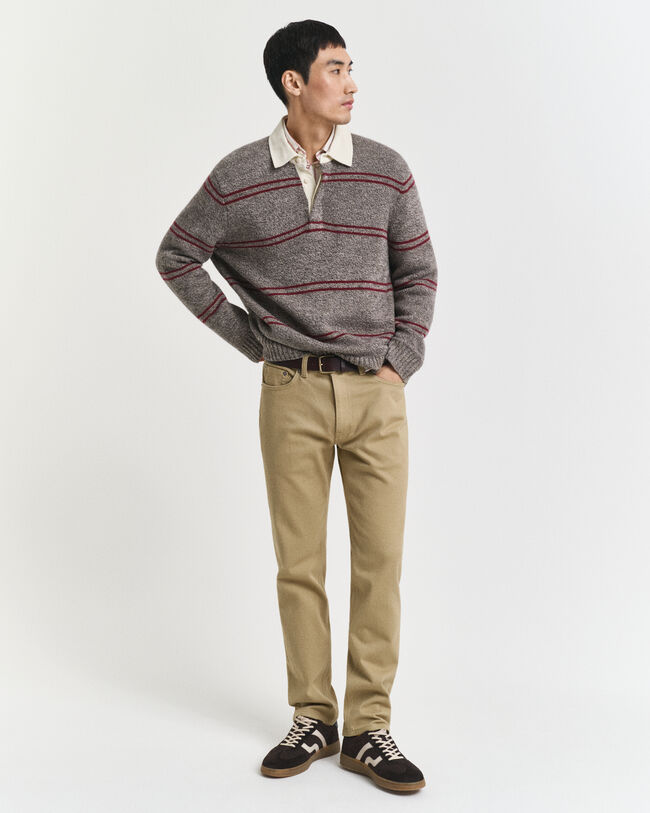 Regular Fit Soft Twill Jeans