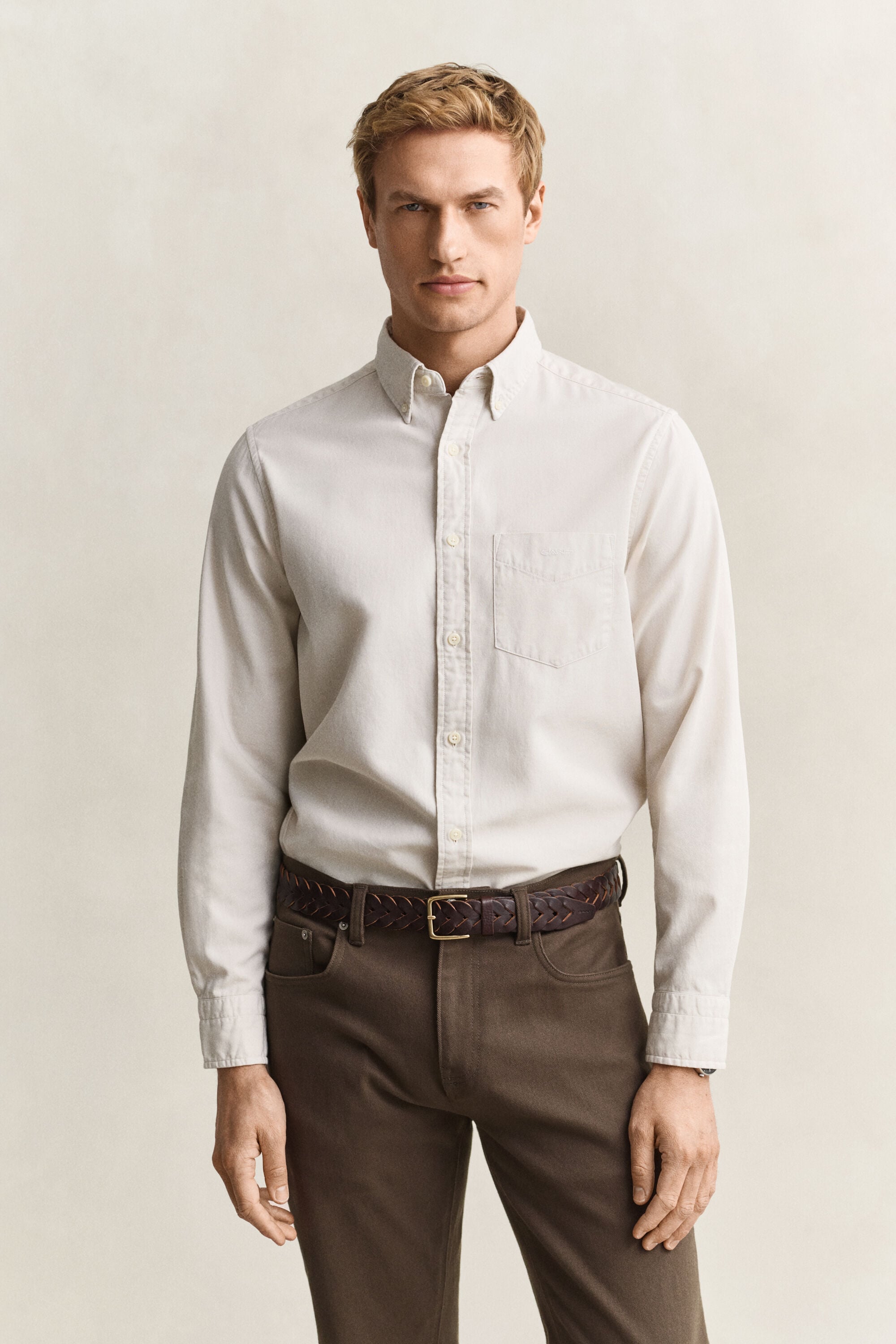 Regular Fit Twill Shirt