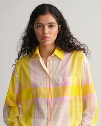Oversized Madras Shirt