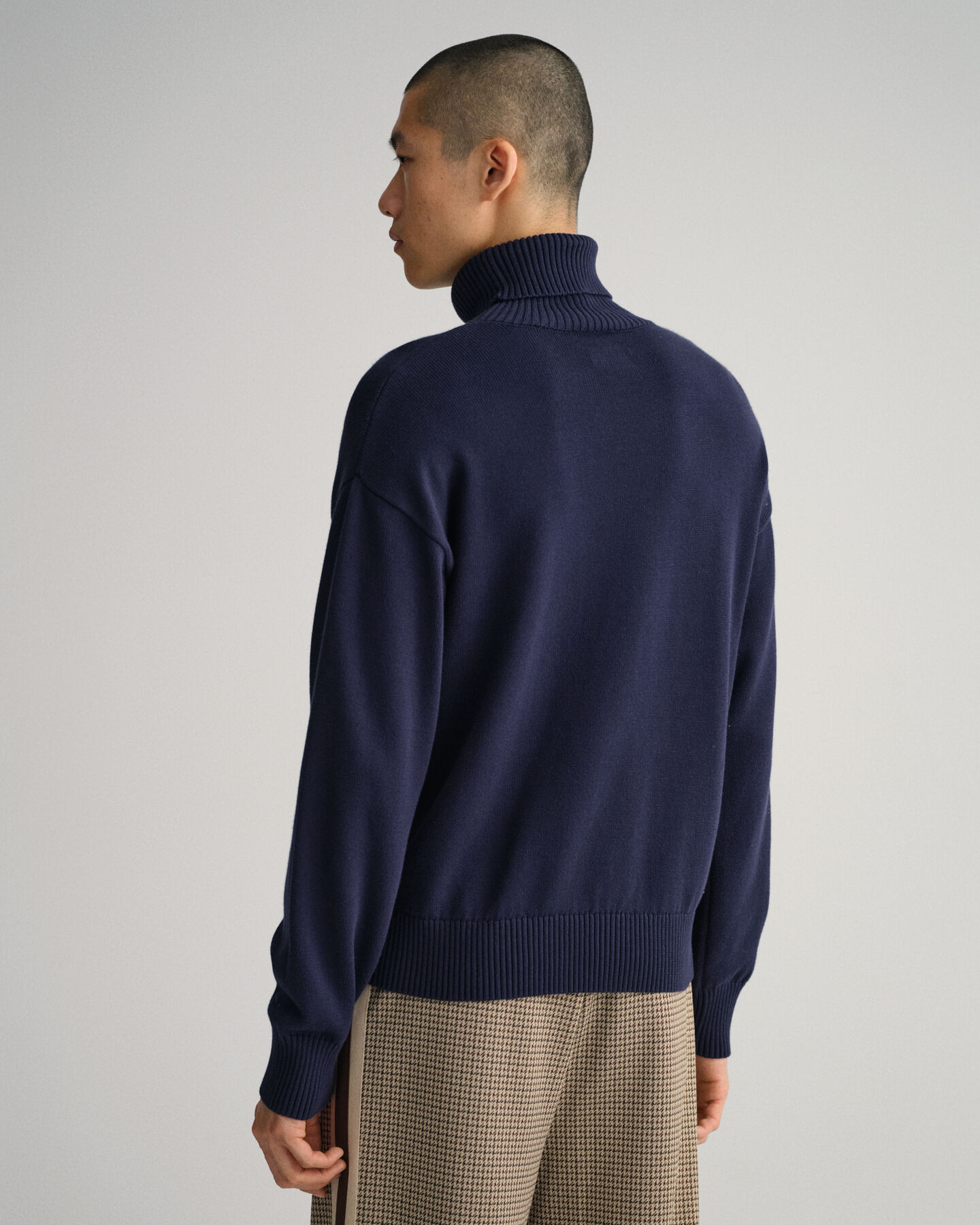 Supima Cotton Rollneck Sweater