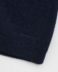 Superfine Lambswool Short Sleeve Crew Neck Sweater
