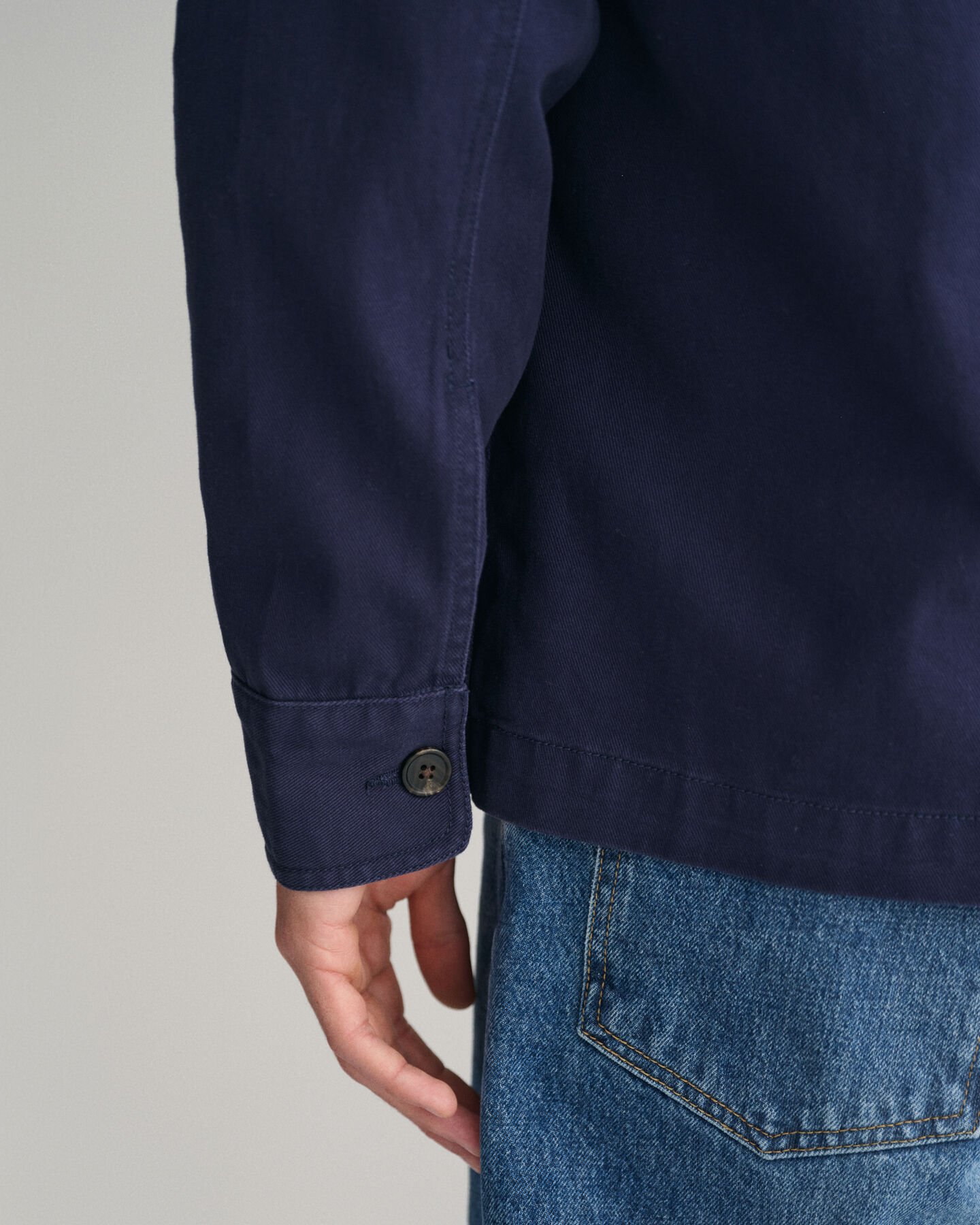 Brushed Twill Overshirt
