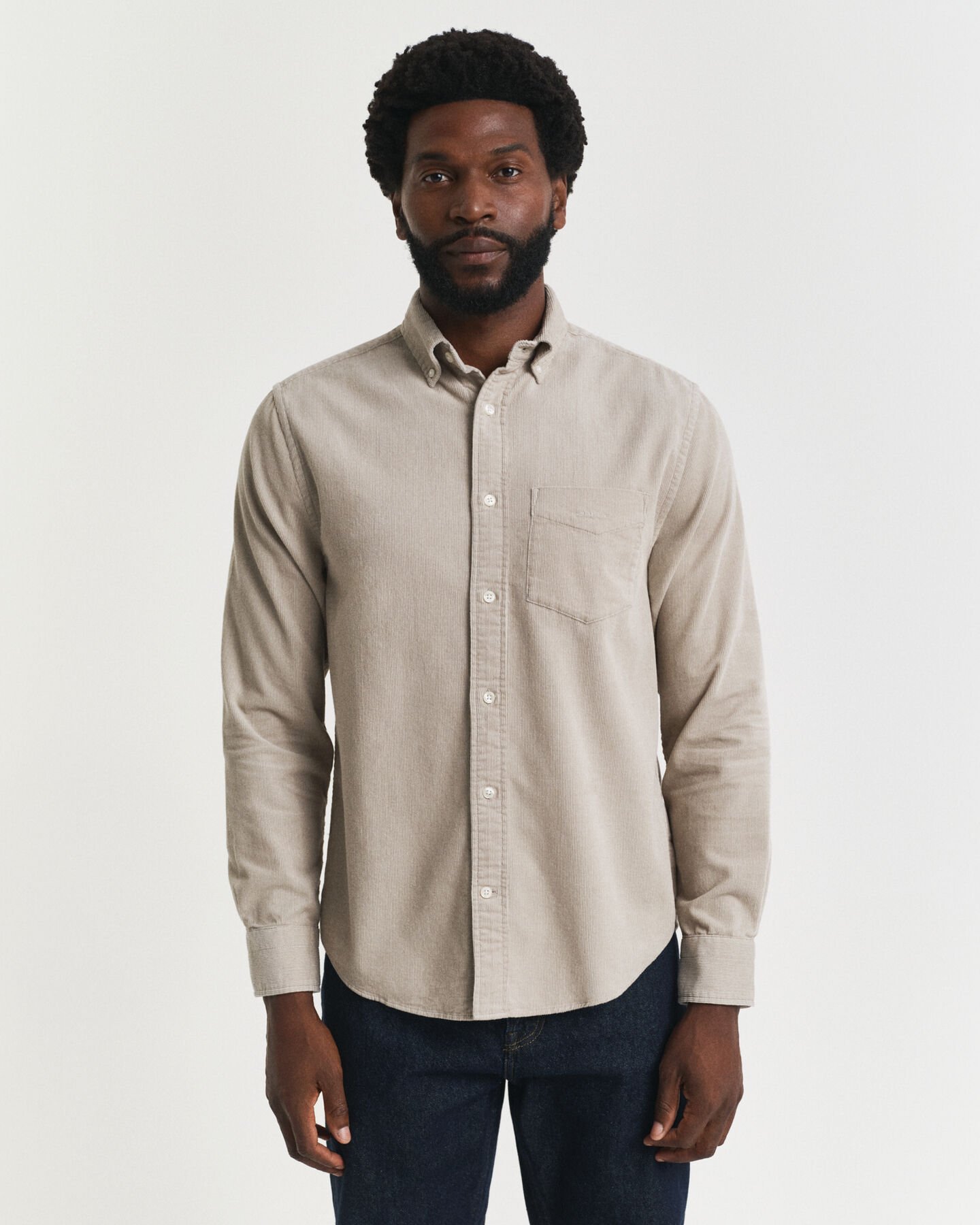 Regular Fit Corduroy Shirt