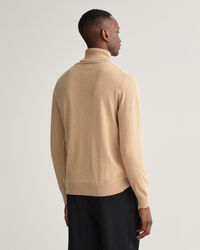 Cotton Cashmere Rollneck Sweater