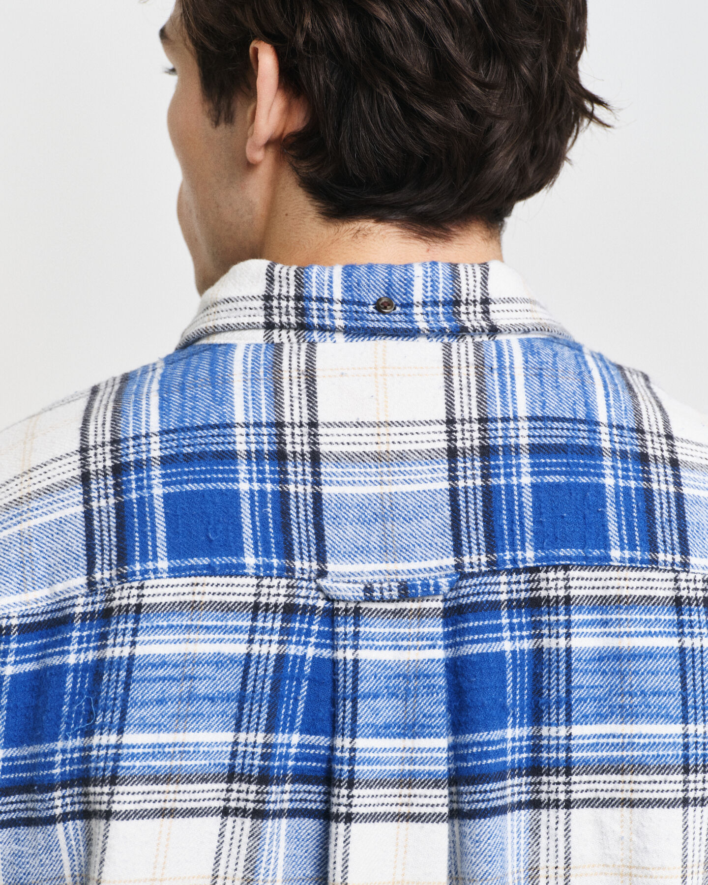Relaxed Fit Checked Flannel Shirt