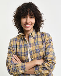 Regular Fit Checked Flannel Shirt