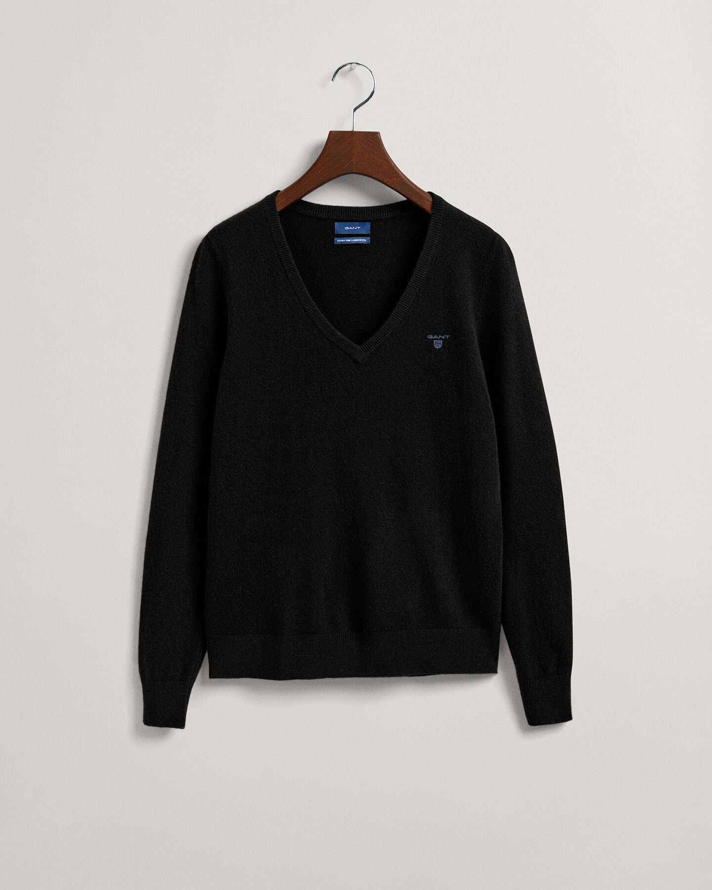 Extra Fine Lambswool V-Neck Sweater