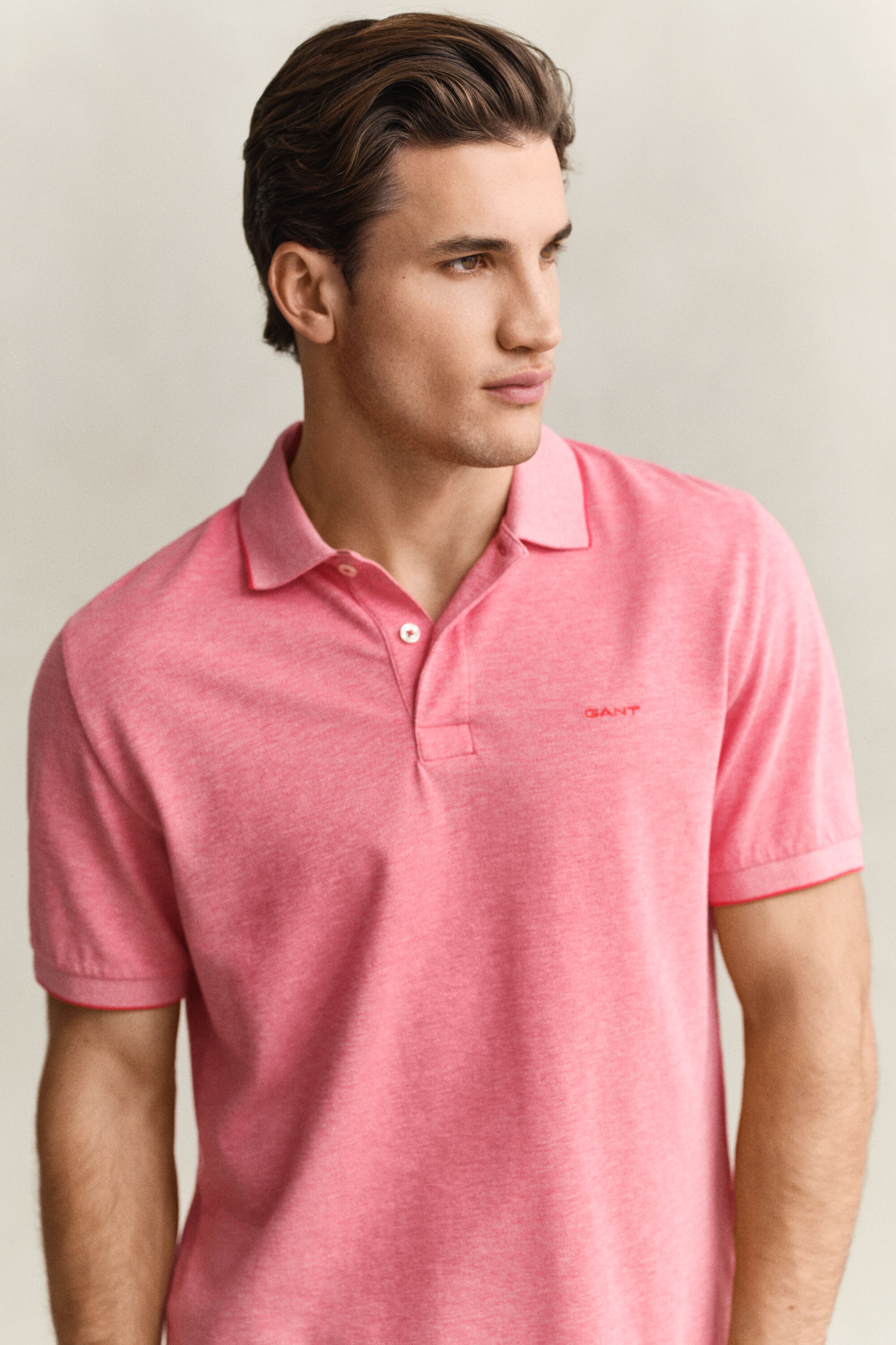 Two-Toned Polo Shirt