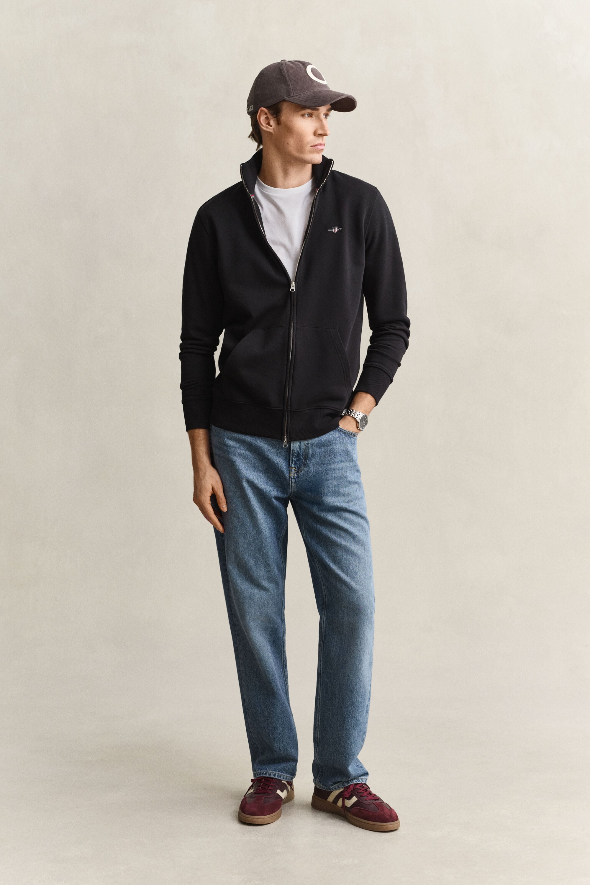 Shield Zip Sweatshirt