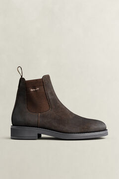 Prepdale Leather Chelsea Boots — DARK BROWN 5