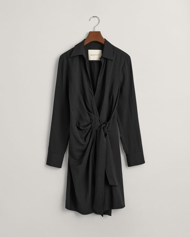 Wrap Shirt Dress