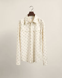GANT x Wrangler Slim Fit Silk Western Shirt