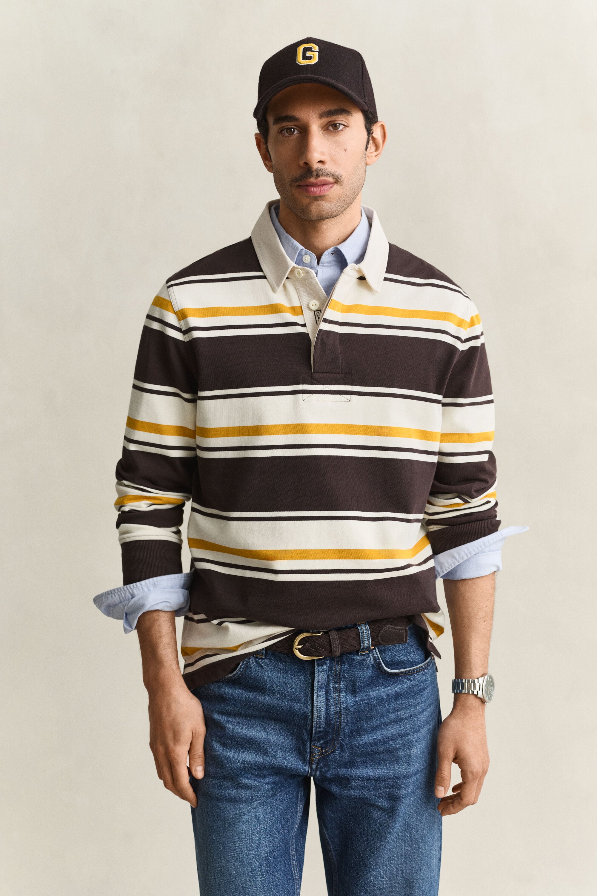 Striped Heavy Rugger