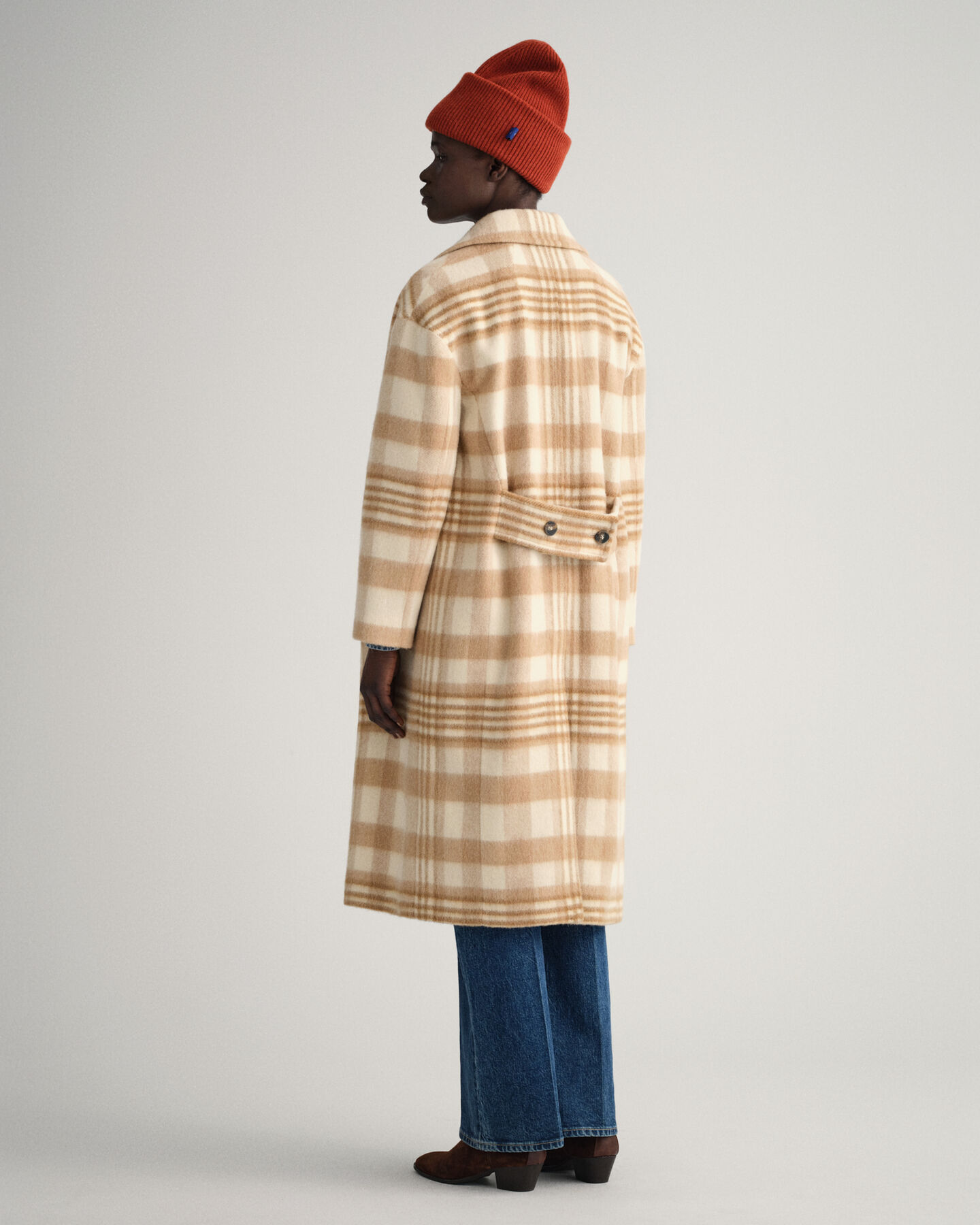 Checked Overcoat