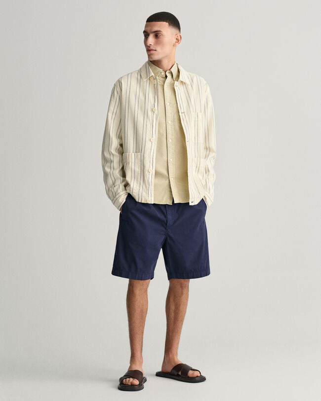 Regular Fit Sunfaded Archive Oxford Shirt