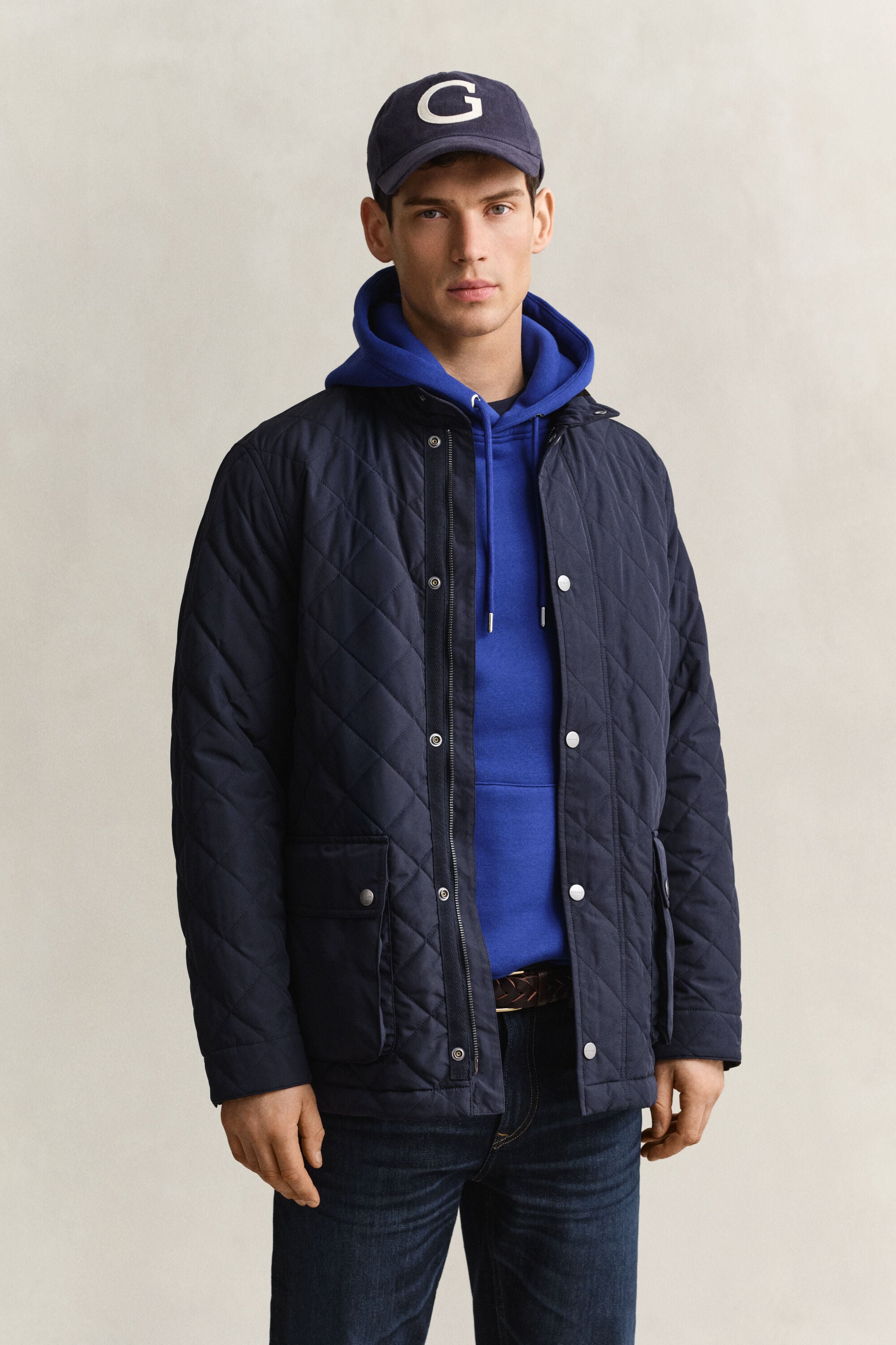 Quilted Mid Jacket