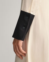 Color Block Shirt Dress