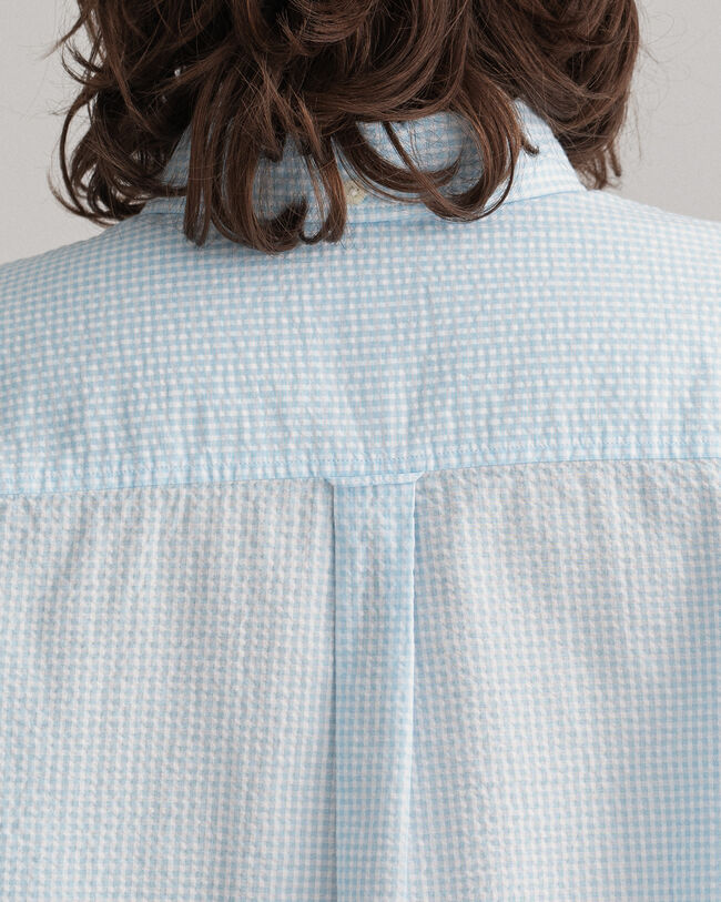 Relaxed Fit Gingham Shirt