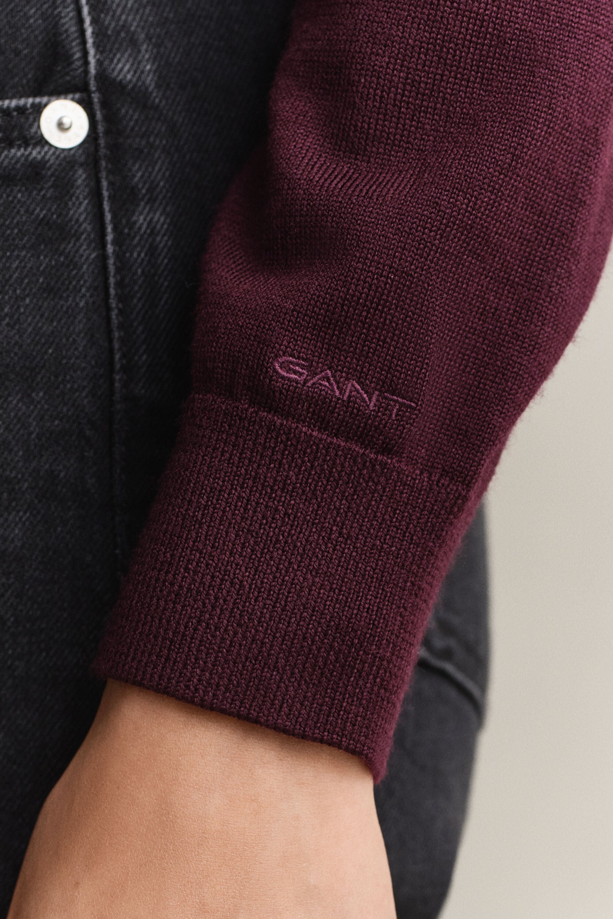Extra Fine Merino Wool Crew Neck Sweater